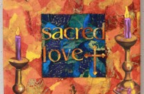 Sacred Love on Gold and Sapphire